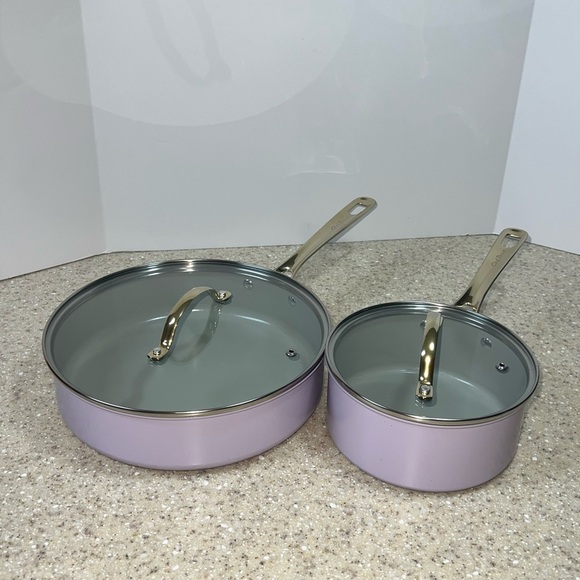 NWOB Chef Power 10 Piece Ceramic Nonstick Cookware Set - Picture 8 of 16